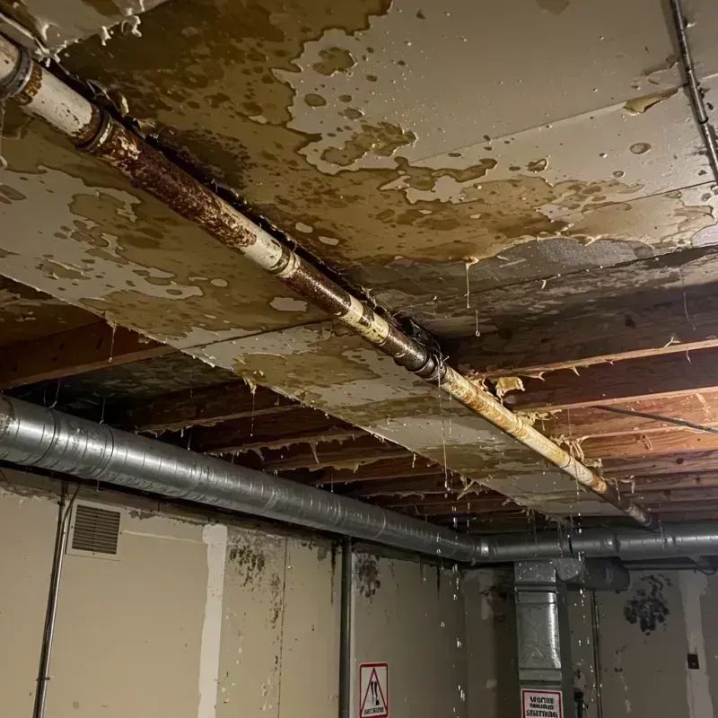 Ceiling Water Damage Repair in Rochester, IL